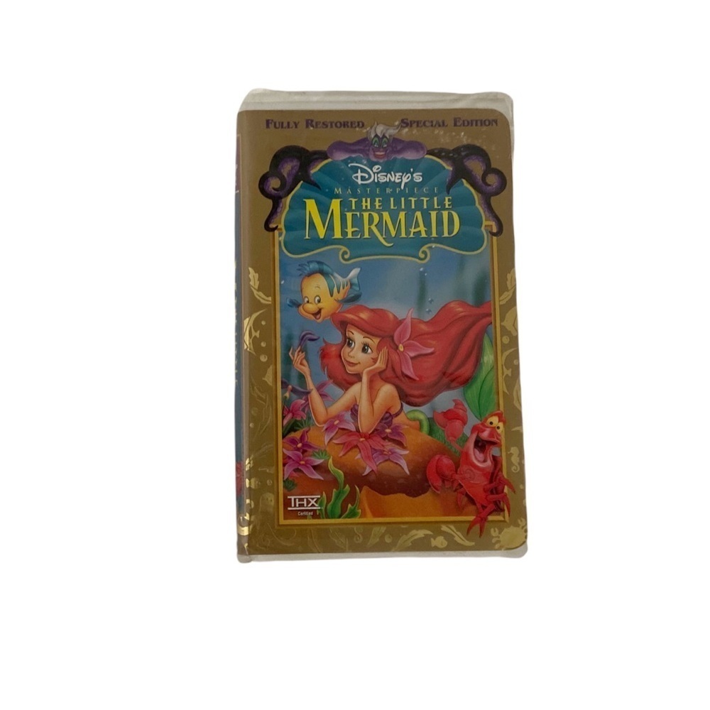 The Little Mermaid Disney's Masterpiece Fully Restored Special Edition VHS Tape